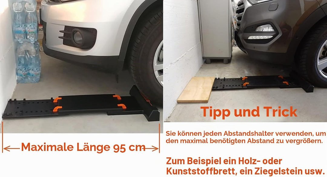 EASYSTOP - Radstopper - Die Einparkhilfe - Verstellbar -