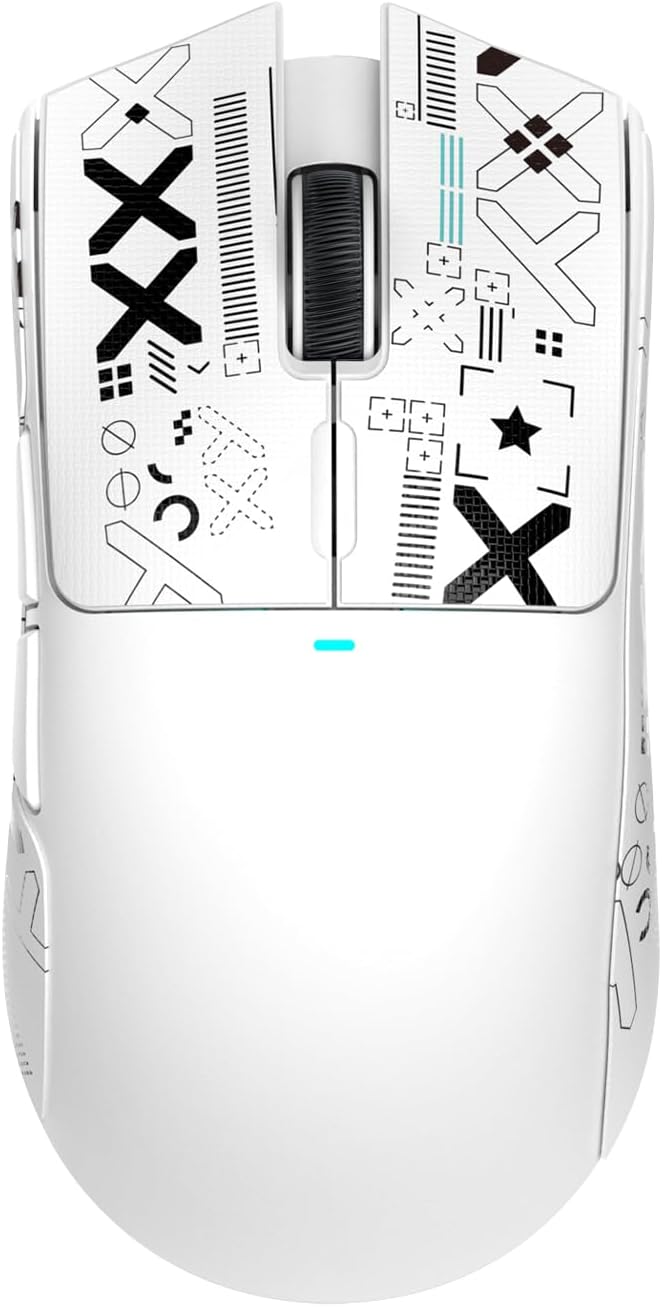 ATTACK SHARK X11 Gaming mit Magnetic Charging Dock, PixArt PAW3311 Sensor, BT/2.4G Wireless/Wired Mo