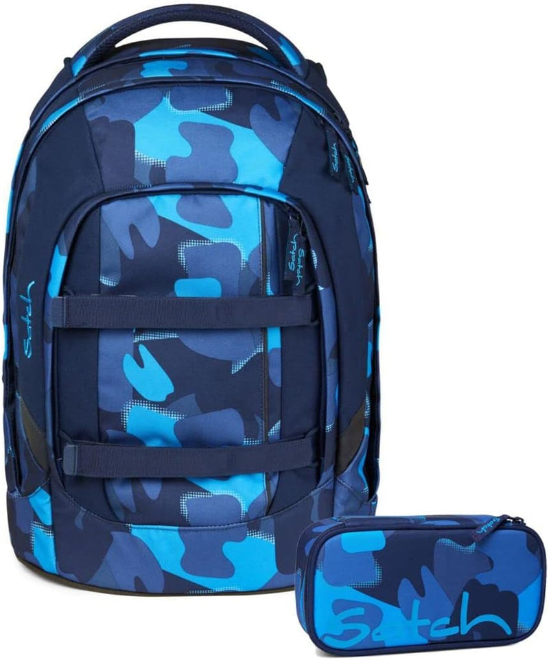 satch Pack Schulrucksack Set 2tlg. mit Schlamperbox