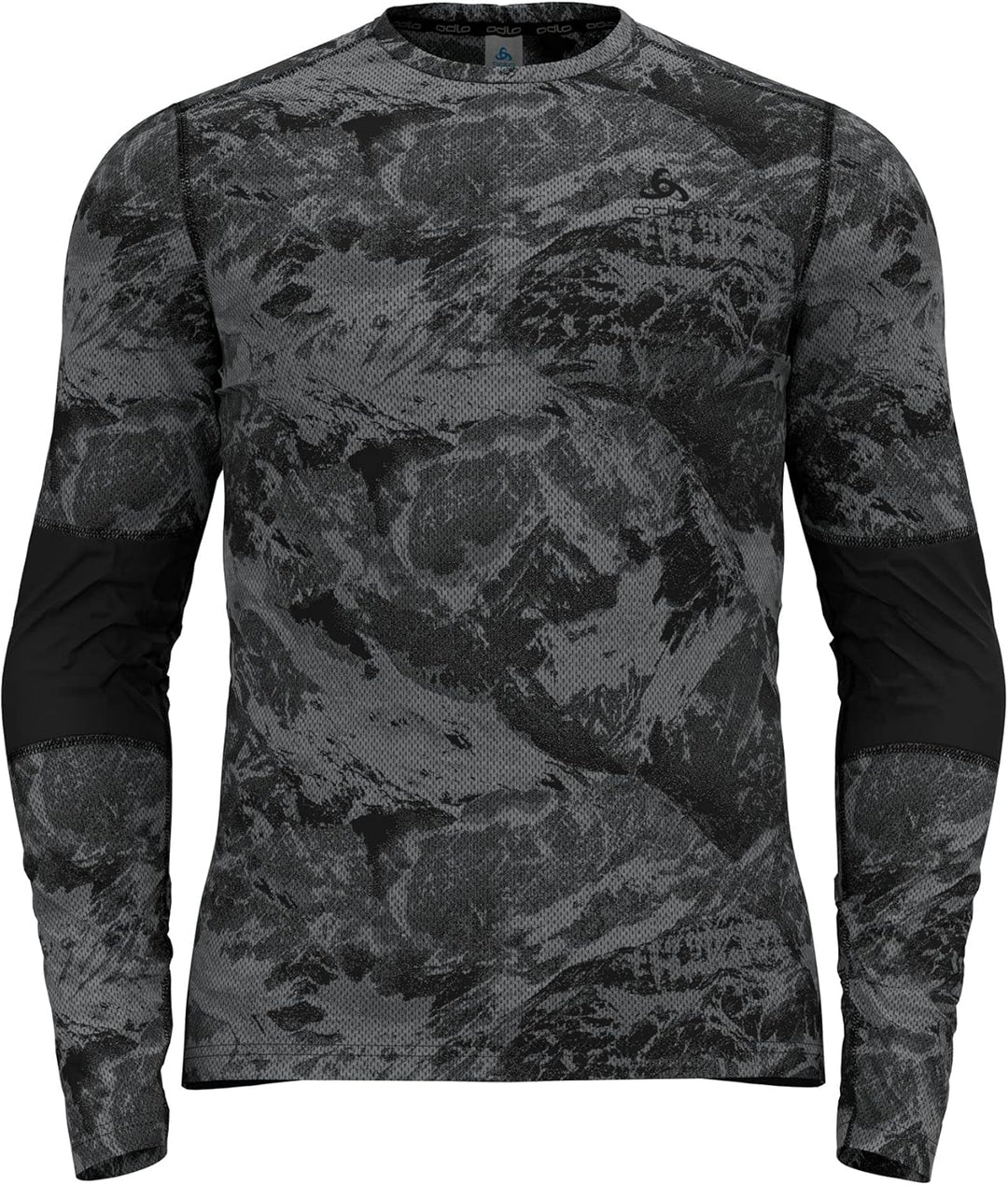 Odlo Herren Bl Top Turtle Neck L/S Half Zip Whistler Eco Langarmshirt M Schwarz, M Schwarz