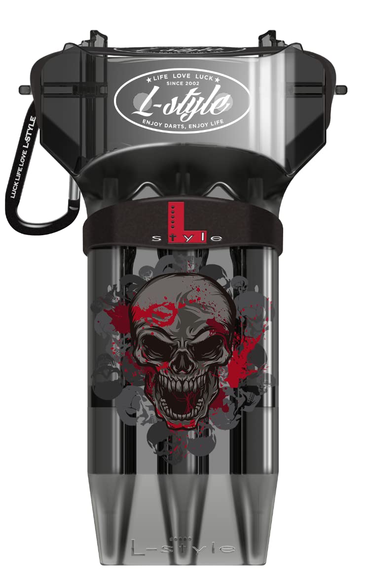 L-Style Krystal One Chief Skull Clear Black