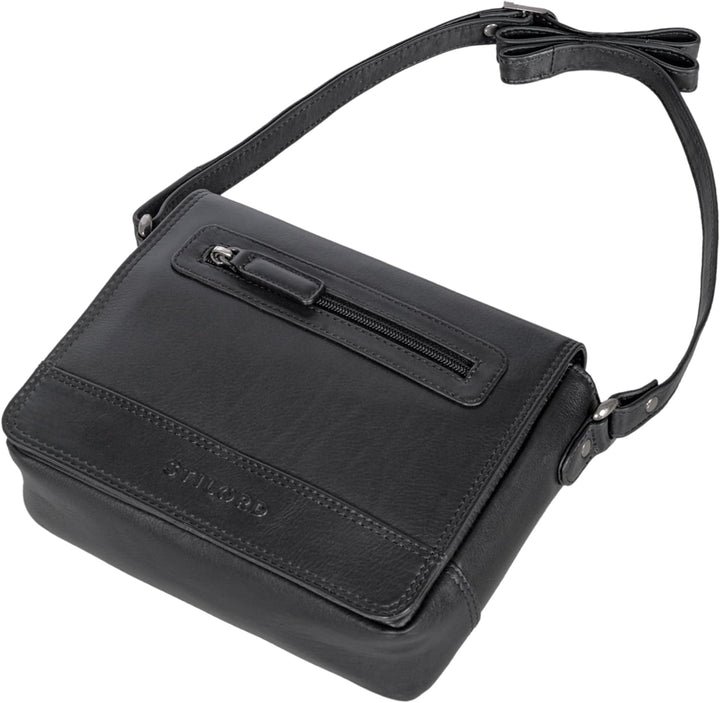 STILORD 'Edith' Lederhandtasche Damen Echtleder Klein Leder Handtasche Schultertasche Umhängetasche