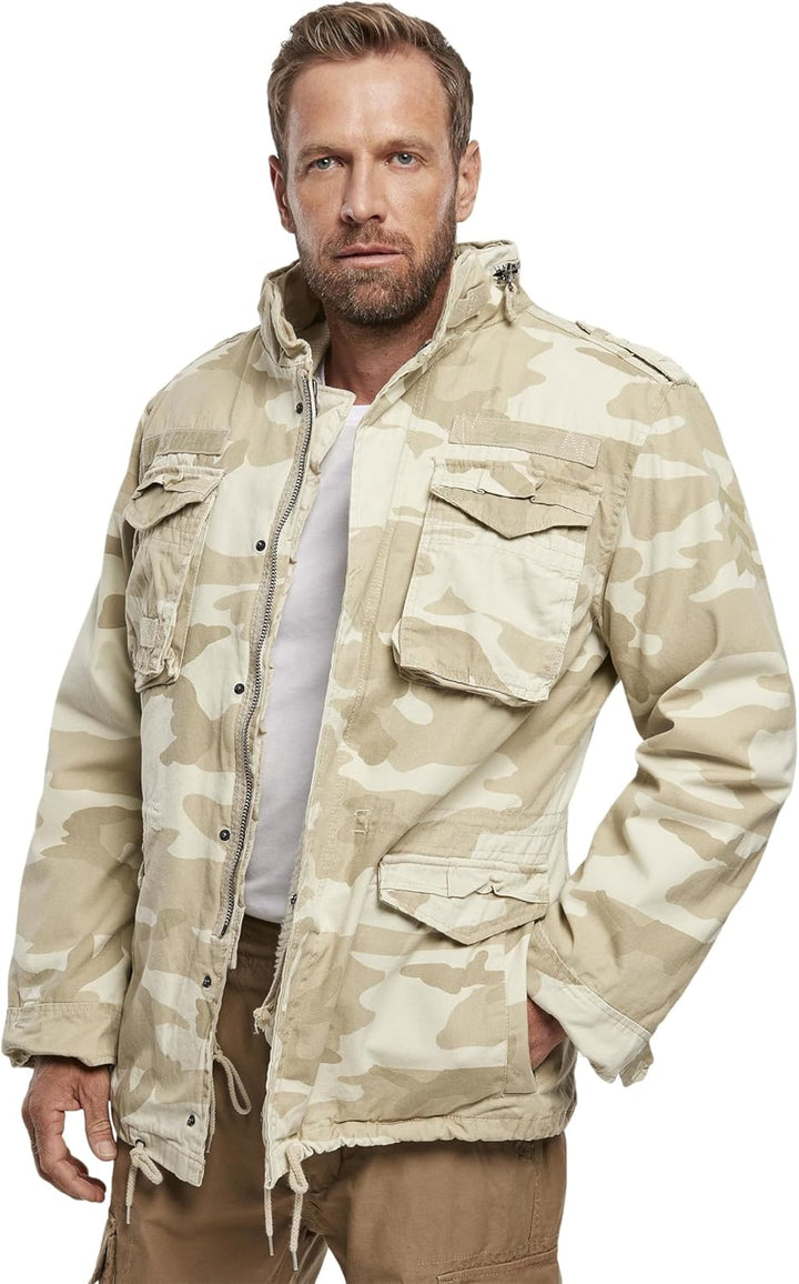 Brandit M65 Giant Herren Jacke Parka Winterjacke L Mehrfarbig (Sandstorm), L Mehrfarbig (Sandstorm)