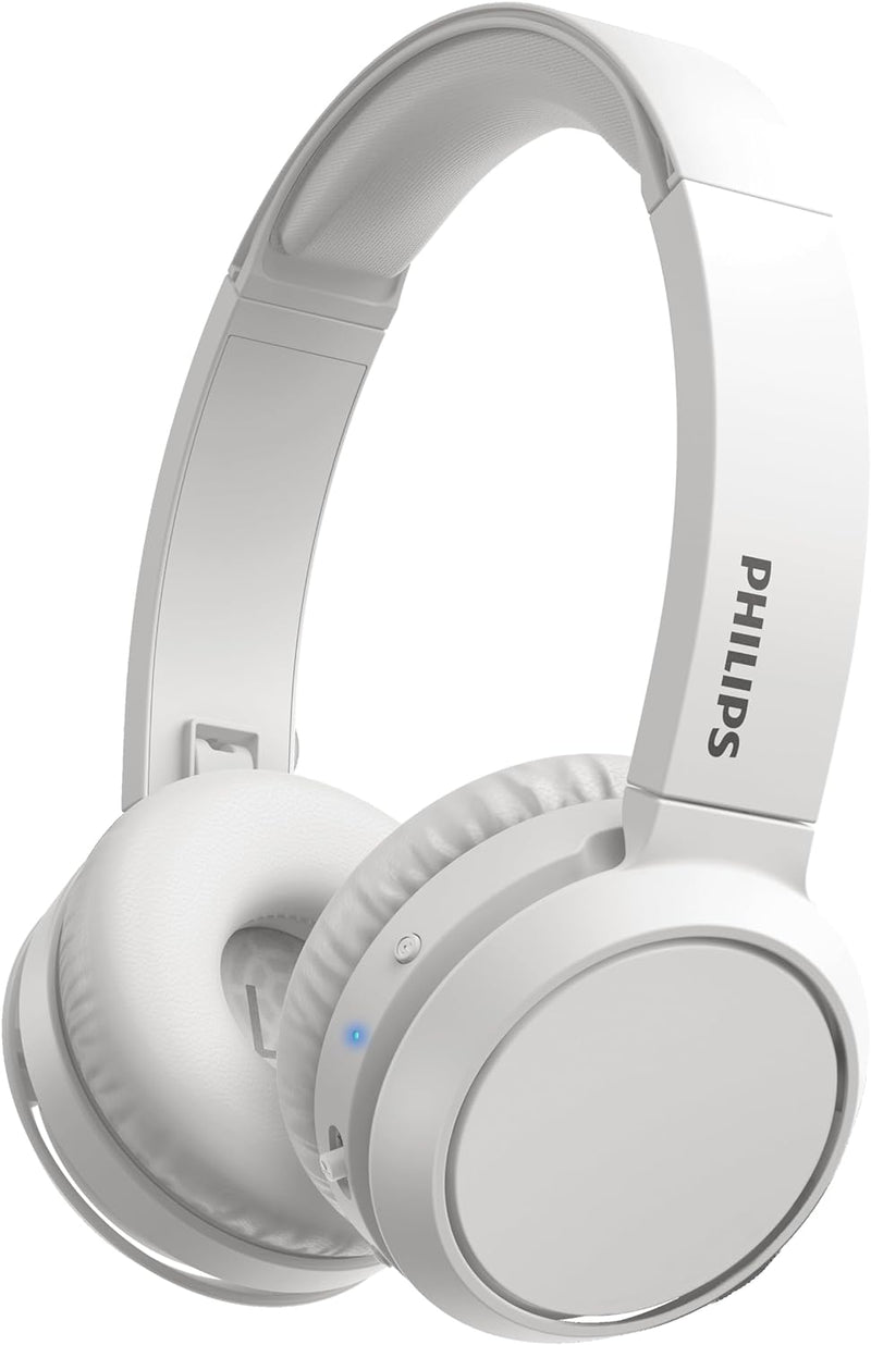 PHILIPS TAH4205WT - Drahtlose Kopfh�rer - Supra Aural - Bluetooth-32-mm-Treiber - 29-Stunden-Autonom