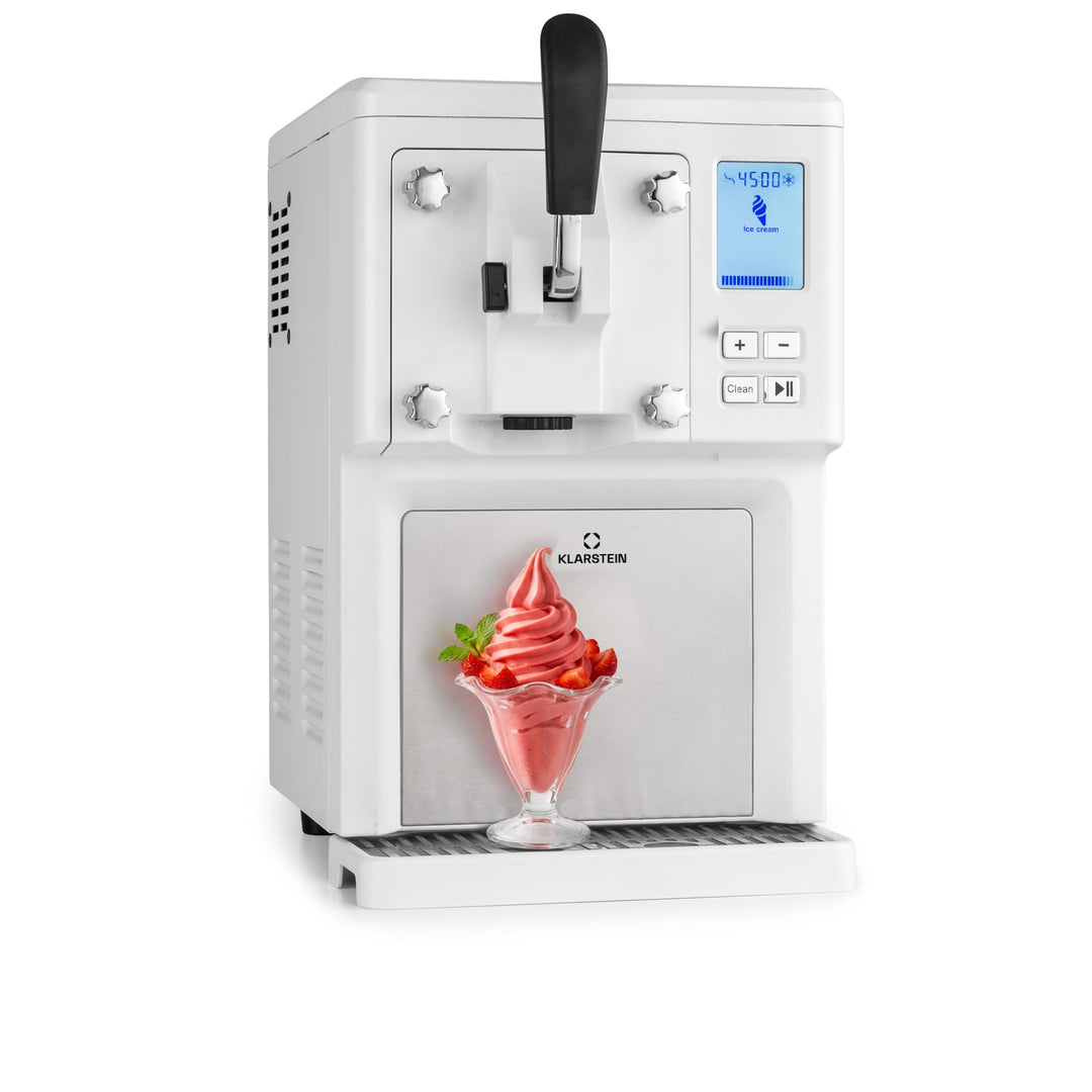Klarstein Sweet Sundae - Eiscrememaschine, 1,5 Liter, mitselbstkühlendem Kompressor, 200 Watt, Ausga