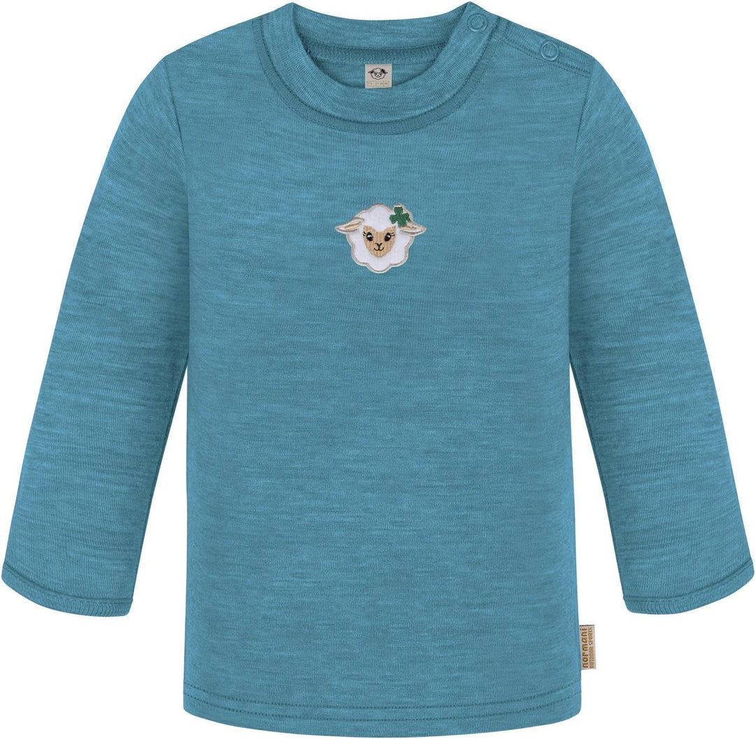 normani Baby Merino Pullover Winter Langarm-Shirt Warmer Wollpullover Sweatshirt Jumper Strickpullov
