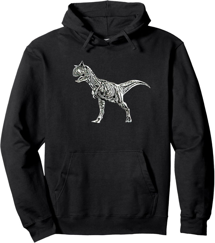 Carnotaurus Dinosaurier Dino Pullover Hoodie