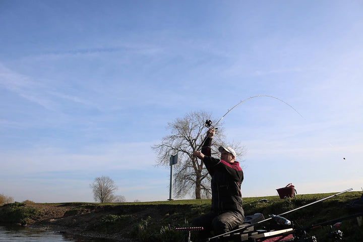 Browning Black Magic MSF Angelrolle Feederrolle Frontbremsrolle zum Feederangeln mit Bremskraft bis