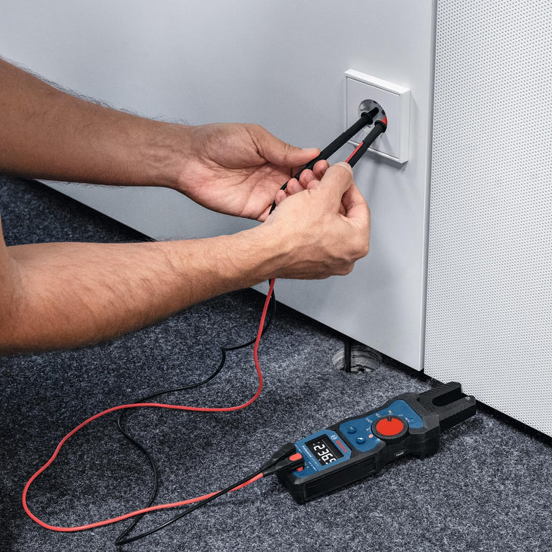 Bosch Professional Messstreifen MS 90 | Flexible Messstreifen, doppelt isoliertes Silikon, Gummigrif