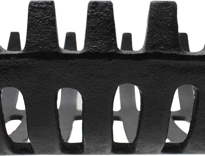 JVL Arden Kamin-Grillrost aus Gusseisen, 40,6 cm, Schwarz, 37 x 27 x 16 cm, Arden