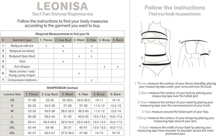 Leonisa Kompressionshose Damen – Strafft die Beine für Eine Schlankere Silhouette Ohne Po-Kompressio