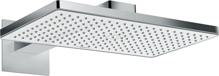 hansgrohe Rainmaker Select 460 Duschkopf/Kopfbrause, Weiss/Chrom Wandanschluss 1 Strahlart Weiss/Chr