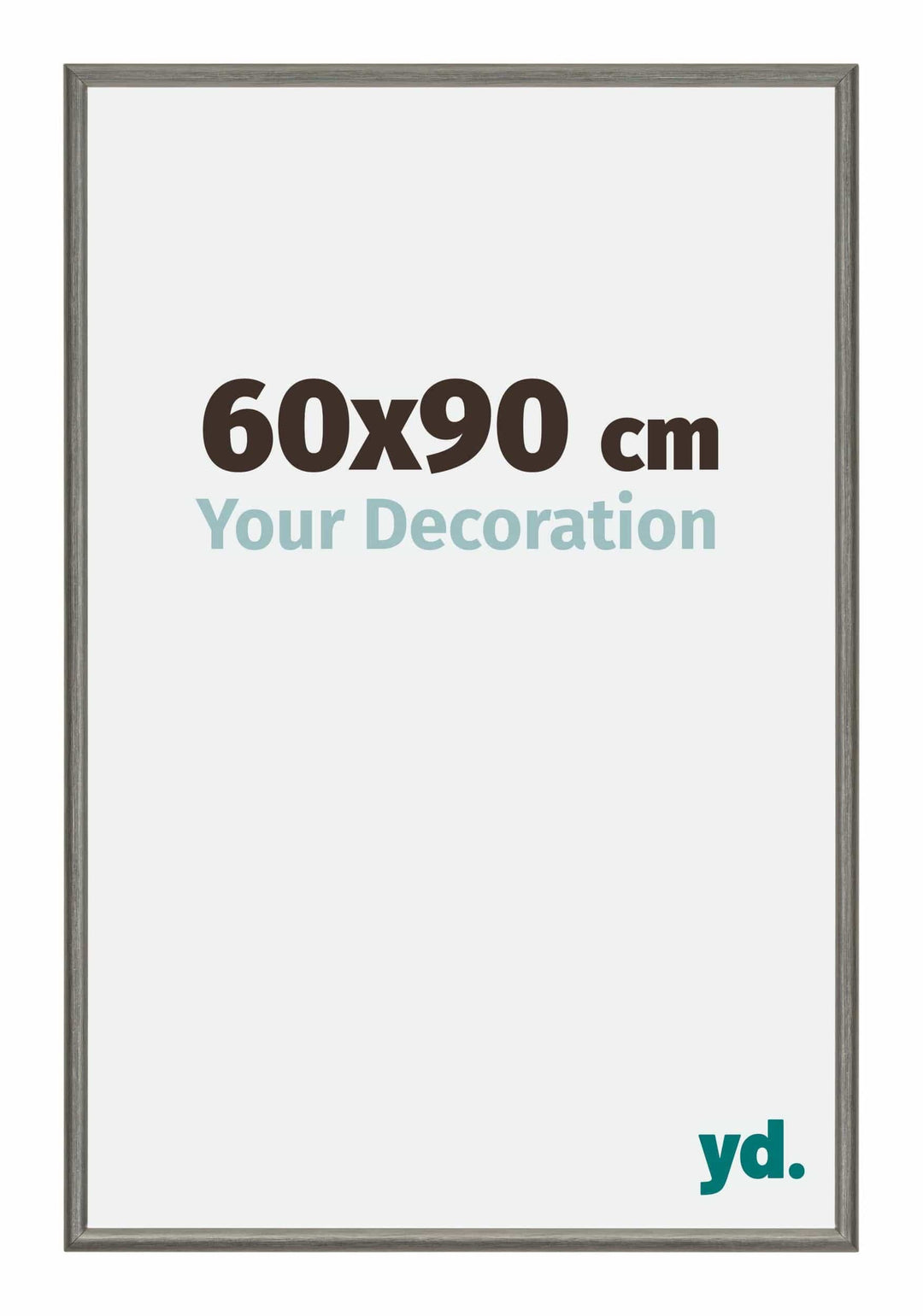 yd. Your Decoration - Bilderrahmen 60x90 cm - Bilderrahmen aus Aluminium mit Acrylglas - Antireflex
