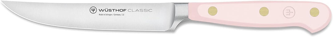 WÜSTHOF Classic Steakmesser-Satz mit 4 Messern, 12 cm, Pink Himalayan Salt (Rosa), Pink Himalayan Sa