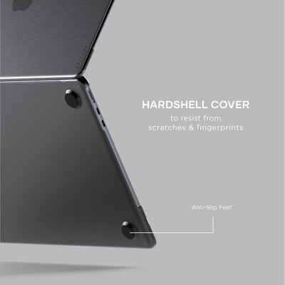 SATECHI Eco Hardshell Case - Kompatibel mit MacBook Air Case (M2, 2022) Modell A2681 – Leicht und Sc