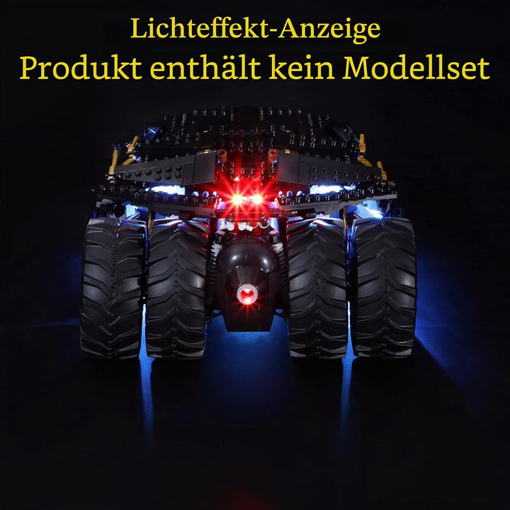 GEAMENT Licht-Set Kompatibel mit Lego DC Universe Super Heroes (Batman Batmobile Tumbler) - Beleucht