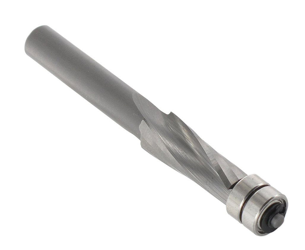 ENT 13490 Bündigfräser Premium HSS-Ausführung Spiralgenutet VHW (VHM), Schaft (C) 8 mm, Durchmesser