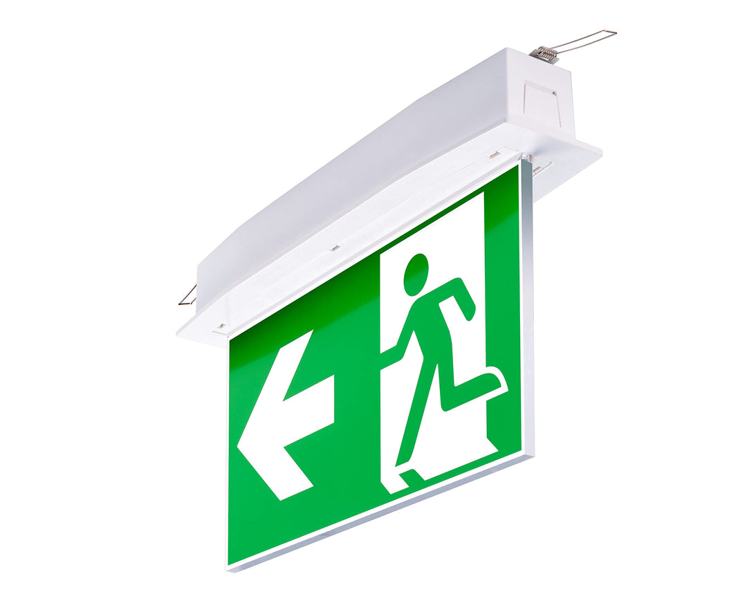 RR-NORD Notleuchte LED Notbeleuchtung Rettungszeichenleuchte Fluchtwegleuchte Decke Einbau (Pfeil na