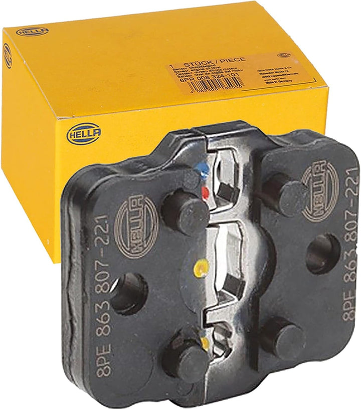 HELLA - Crimpzangeneinsatz - Metall - schwarz - Ø von: 0.35mm - Ø bis: 6.0mm - Profi,Typ I,II & III