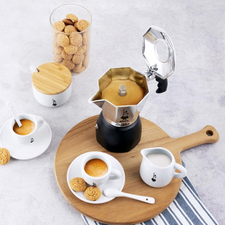 Bialetti 6184 Espressokocher "Brikka Elite" für 4 Tassen, 4 Tassen