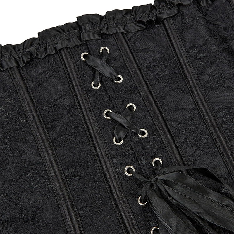 Generisch Corset Top Damen Wikinger Kostüm Damen Mittelalter Leder Top Abnehmen Piratenkostüm Damen