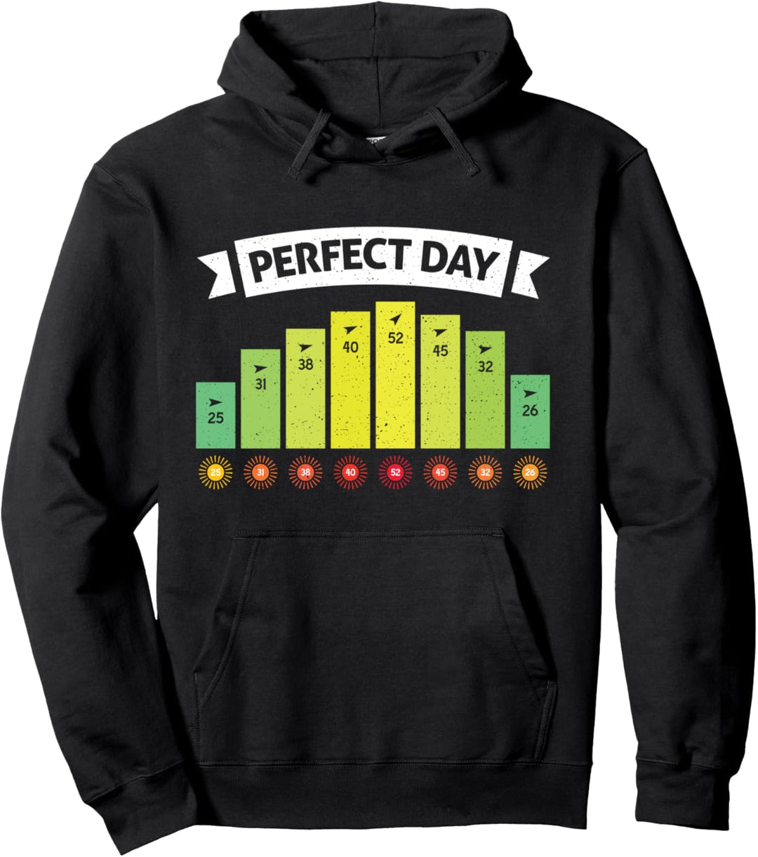 Lustiger perfekter Tag Surfen Sommer Windsurfen Kitesurfen Pullover Hoodie