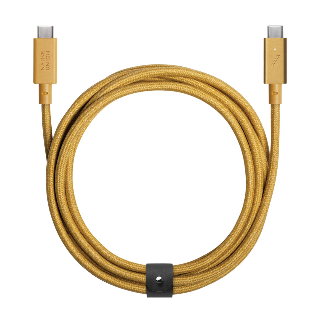 Native Union Type-C Belt Kabel Pro - 240 W USB-C auf USB-C 2.4m Ultrastarkes Ladekabel kompatibel mi