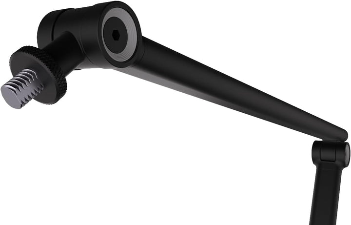 KRUX Arm 100 Mikrofonarm, Slim Design, bis 0,9 kg, 360° drehbar, Aluminium, Tischklemme, universelle