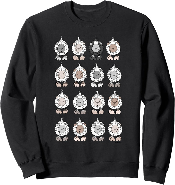 Schwarzes Schaf I Be Different Schafe I Schaf Herde Fun Sweatshirt