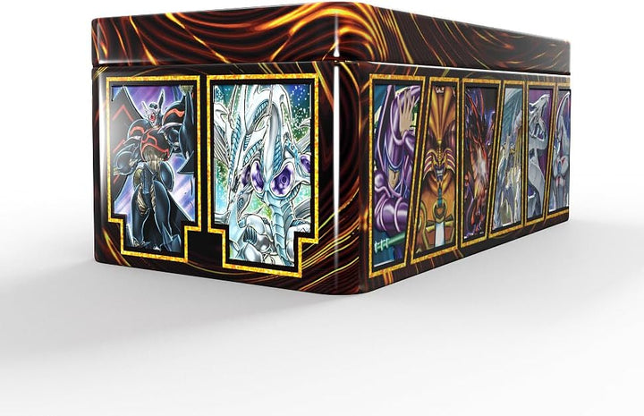 Yu-Gi-Oh! TRADING CARD GAME Tin of Dueling Heroes 25th Anniversary – Case (12 Stück) – Deutsche Ausg