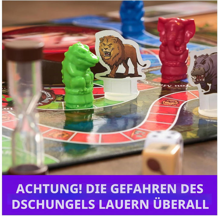 Verlag Giochi, Jumanji Das Spiel, das Klassische Abenteuer-Brettspiel für Familien und Kinder ab 8 J