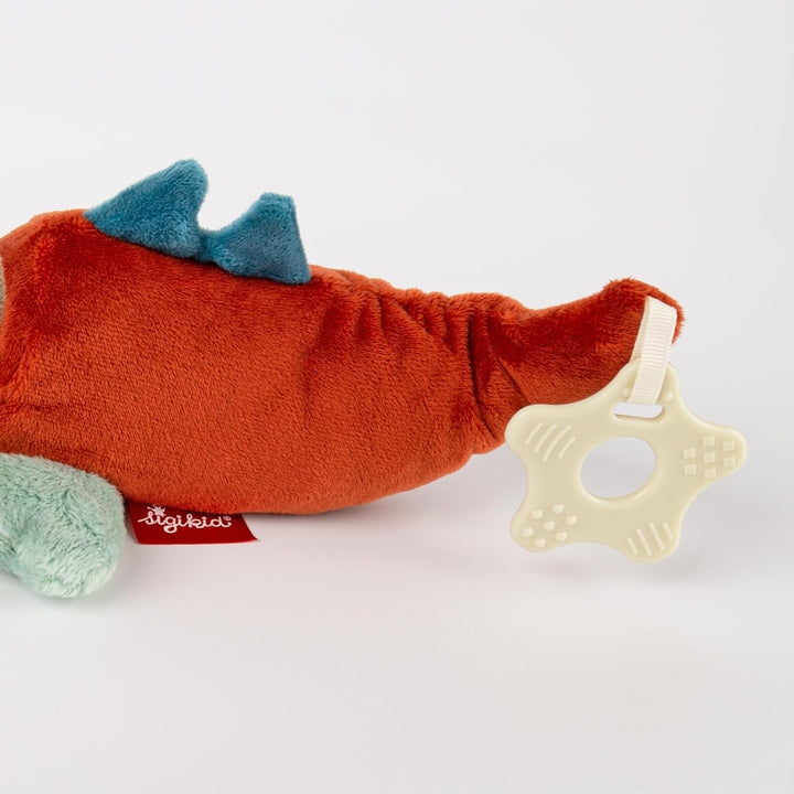 sigikid 43228 Babyspielzeug, Mehrfarbig/Klett-Drache, Mehrfarbig/Klett-drache