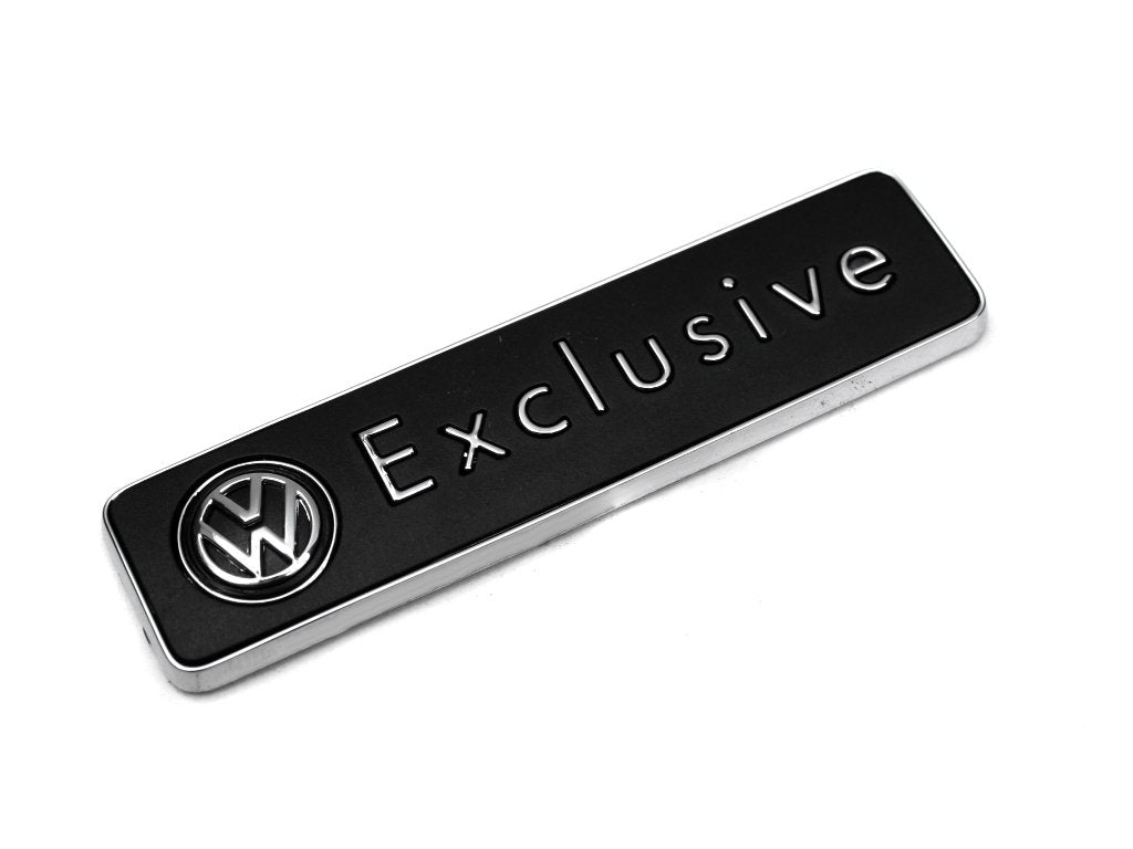 Volkswagen Original VW Ersatzteile Exclusive Schriftzug Aufkleber (zB Passat CC Golf..)