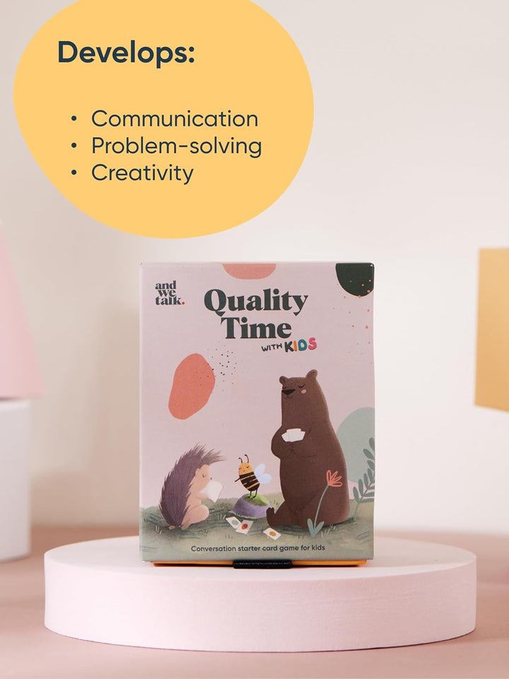 Quality Time Kids - Fragen für die jüngere Generation. | Top-bewerteter Gesprächsstarter für Familie