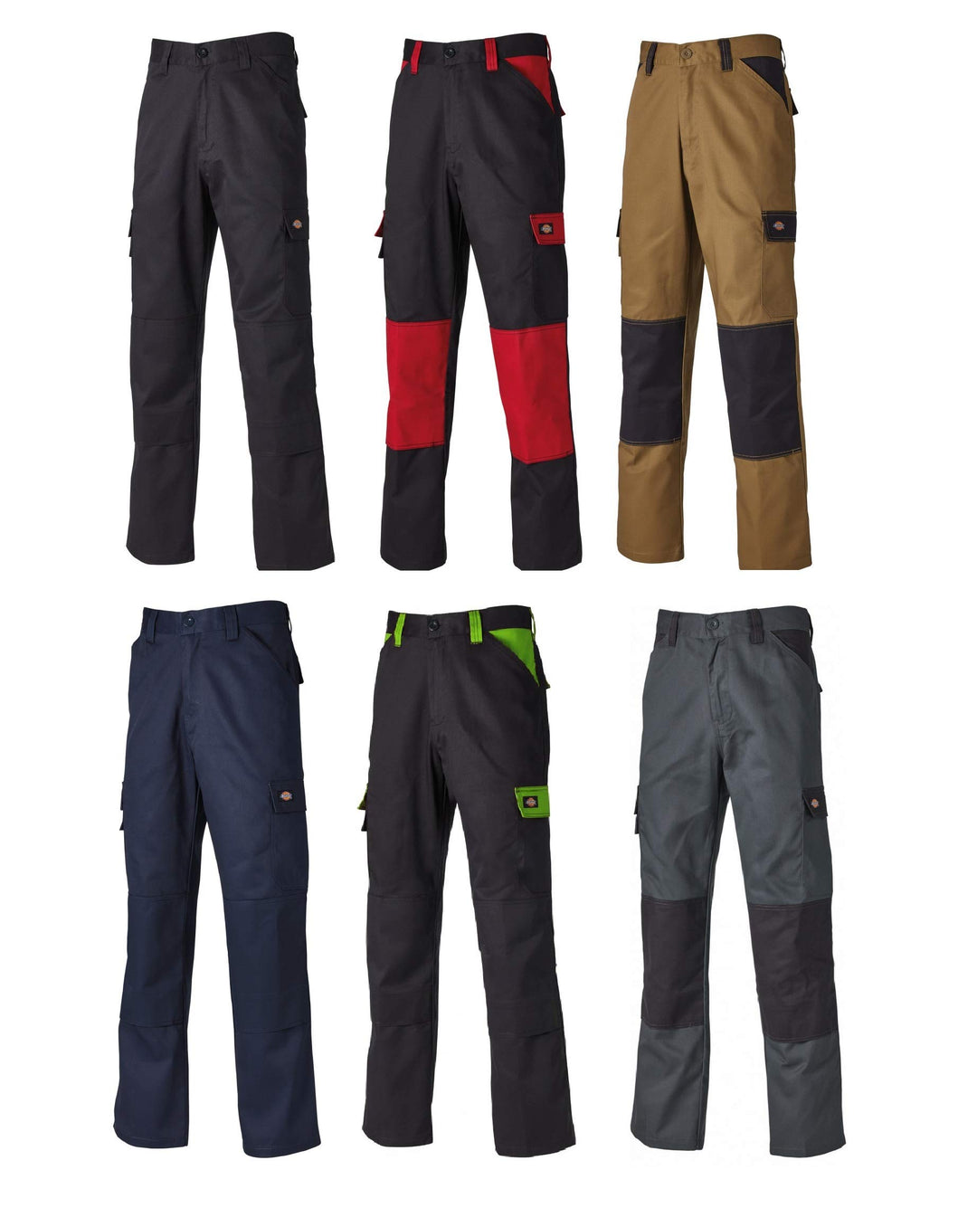 Dickies Herren Everyday Trouser 26W / 32L Khaki/Black, 26W / 32L Khaki/Black