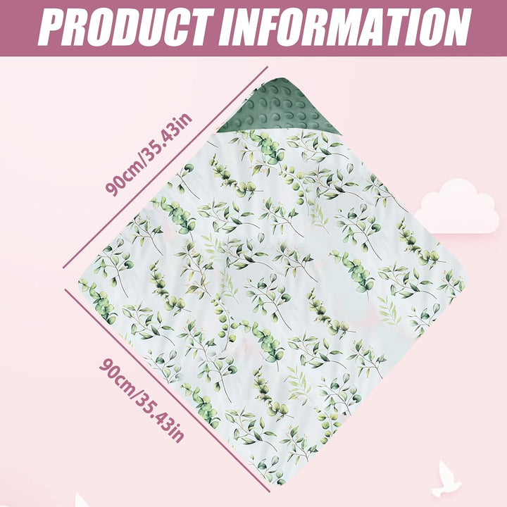 Baby Einschlagdecke Babyschale, Baumwolle Reversible Decke, Universal Babydecke Doppelseitig, für Ki