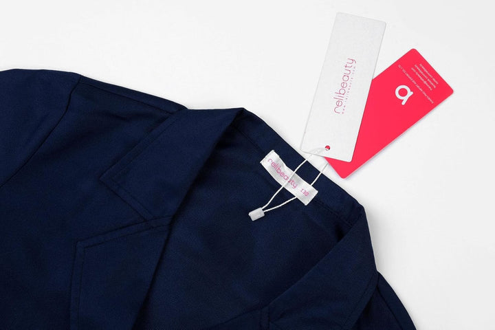 ReliBeauty Polizei Kostüm Kinder mit Polizei Mütze 122/Eitikett 120, 122/Eitikett 120