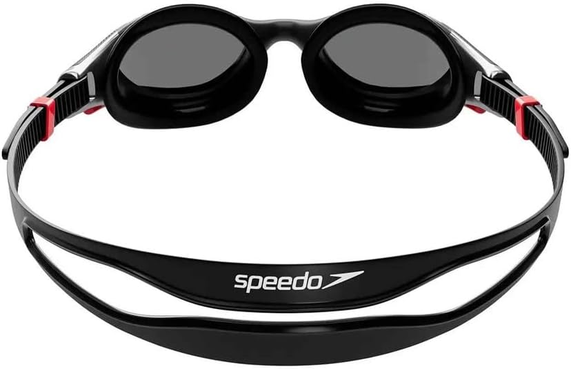 Speedo Unisex Biofuse 2.0 Swimming Goggles Goggles (pack of 1) Einheitsgrösse Black/Chrome, Einheits