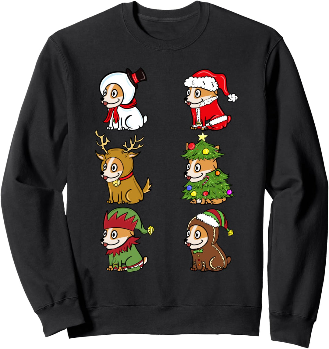 Corgi Weihnachten Kostüme Weihnachten Hund Sweatshirt