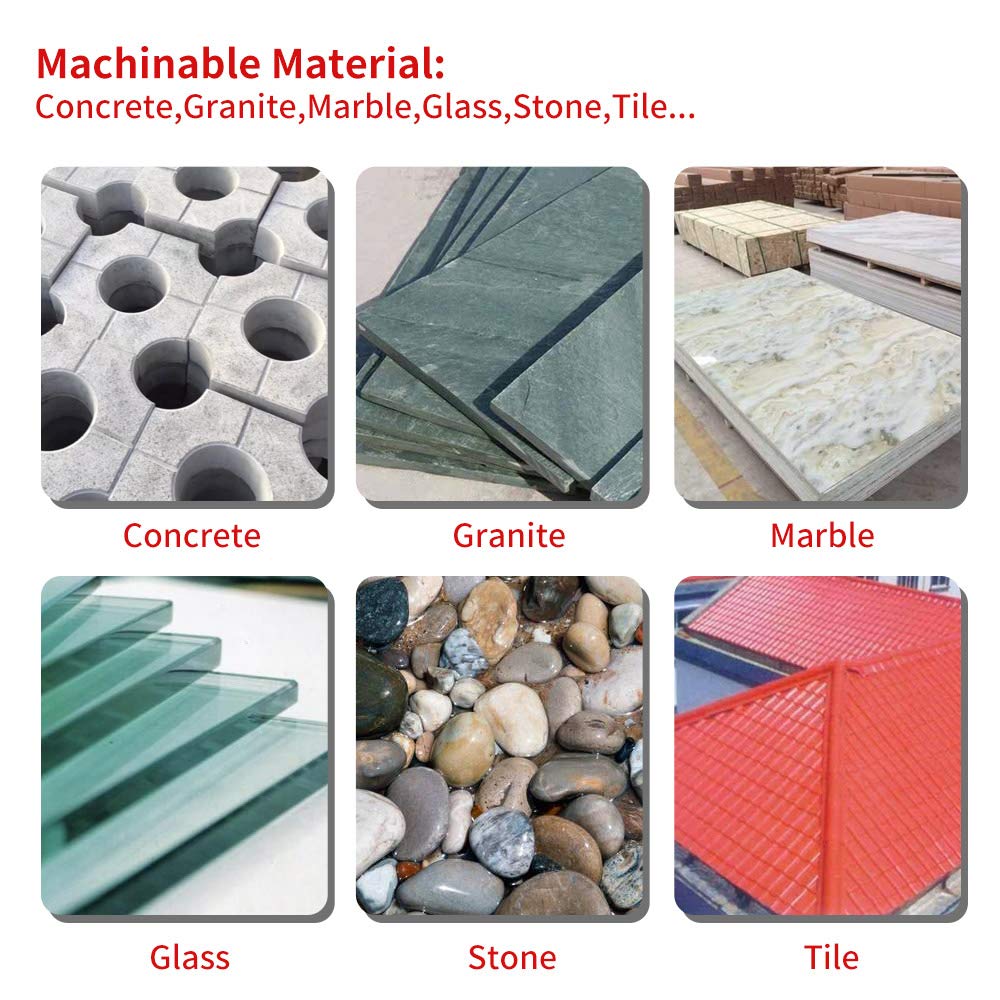 Z-LION Schleifblöcke, Diamant-Handpolierpads für Glas, Granit, Marmor, Stein, Keramik, galvanisierte