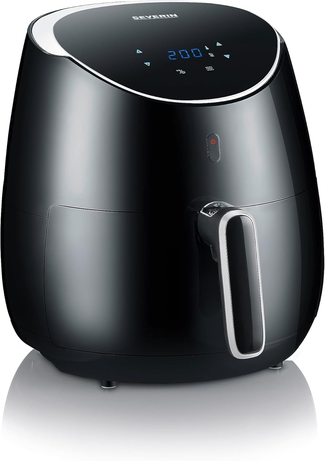 SEVERIN FR 2445 XXL-Heissluftfritteuse (2.000 W, 5 L Kapazität, 1.500 g Frittiermenge), 5 Liter