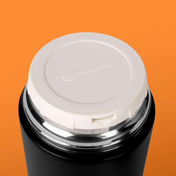Reishunger Thermobehälter – 600 ml Fassungsvermögen – Thermobehälter mit integriertem Löffel – Hält