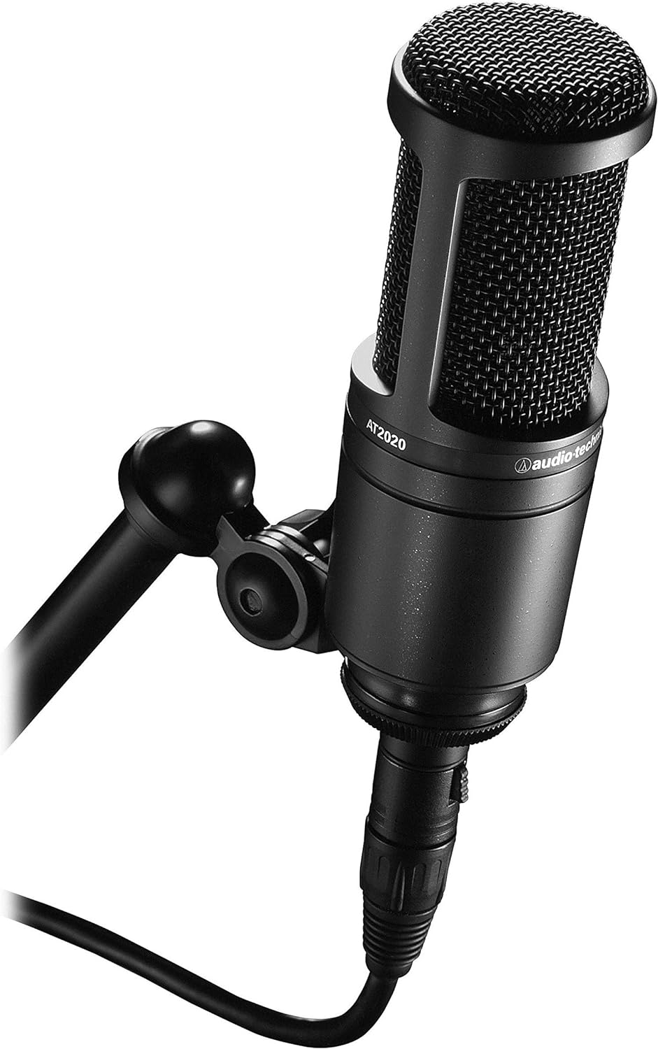 Audio-Technica Kondensatormikrofon mit Nieren-Richtcharakteristik & Mikrofonkabel 3 Meter - 1x XLR M
