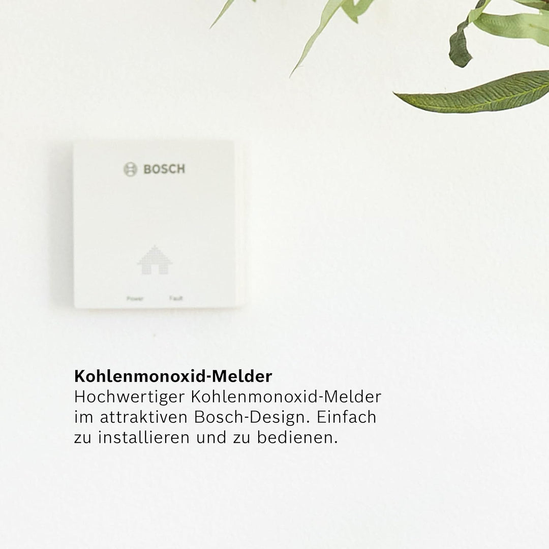 Der CO-Melder D-CO von Bosch - Einfach zu installierendes Kohlenmonoxid-Warngerät mit Memory-Modus u