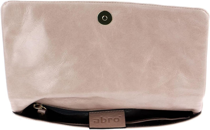 Abro Damen Clutch Rosa Leder 1