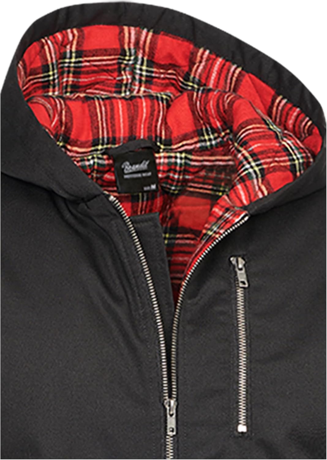 Brandit Lord Canterbury Hooded Winter Männer Übergangsjacke schwarz Basics, Rockabilly XL Schwarz, X