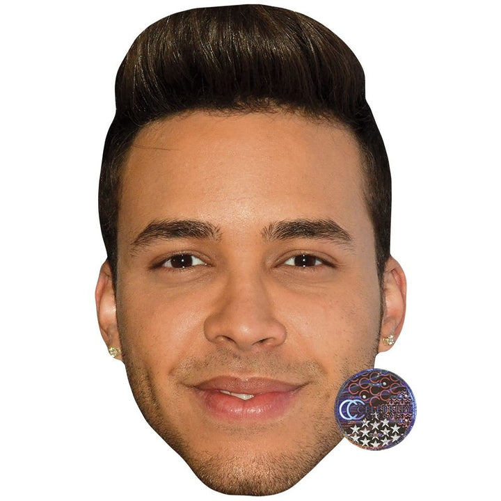 Prince Royce Big Head. Larger than life mask.
