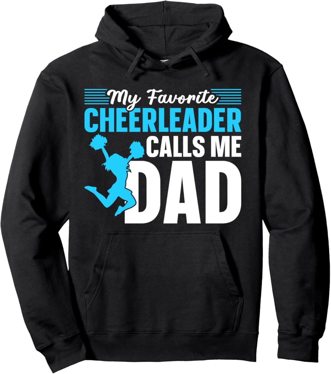 Cheer Dad Cheerleading Cheerleader Papa Pullover Hoodie