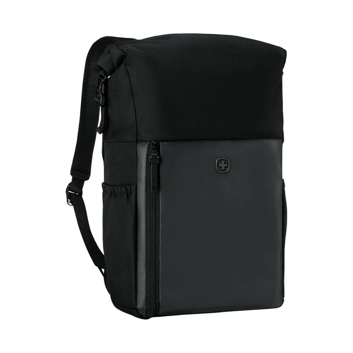 WENGER UrbanOne Roll-Top Backpack, Laptop-Rucksack mit Rollverschluss, Notebook bis 15,6 Zoll, 25 l,