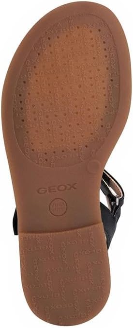Geox Mädchen J Karly Girl Sandalen 28 EU Schwarz, 28 EU Schwarz
